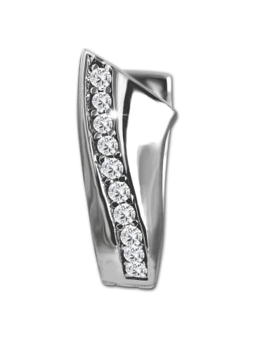 SilberDream Ohrringe Silber 925 Sterling Silber, glanz Swing Creolen