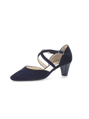 Gabor Fashion Spangenpumps in blau