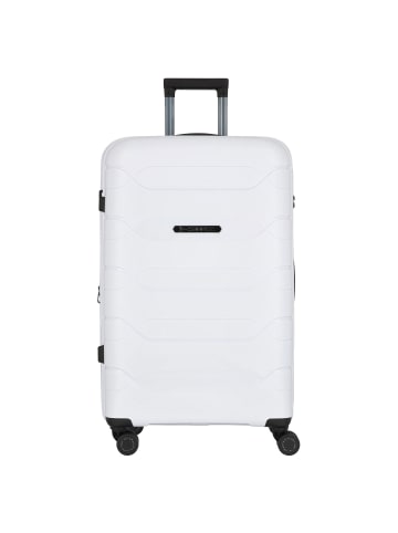 Polestream Strz by Asteroid 4 Rollen Trolley L 74 cm mit Dehnfalte in pearl white