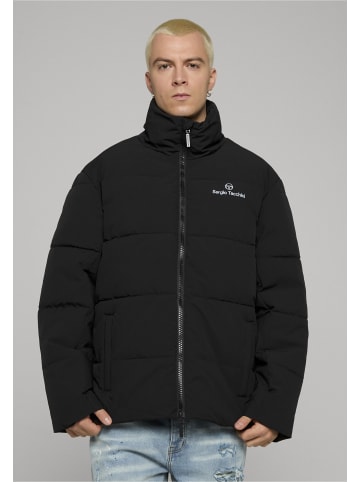 Sergio Tacchini Down Jacket in black/ballad blue