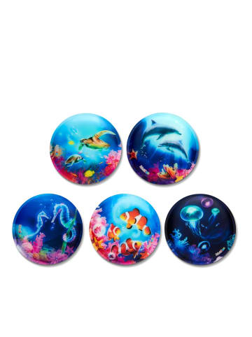 Ergobag Kletties Leuchtende Unterwasserwelt 5-tlg. in blau