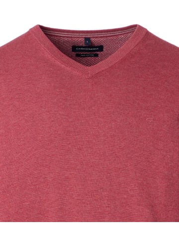 CASAMODA V-Pullover für Herren in rot