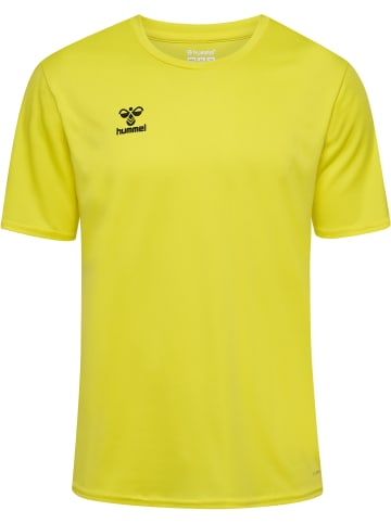 Hummel Hummel T-Shirt Hmlessential Multisport Unisex Erwachsene Atmungsaktiv Feuchtigkeitsabsorbierenden in BLAZING YELLOW