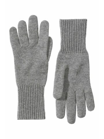 Hessnatur Strick Handschuhe in grau