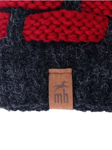 mh michael heinen mh michael heinen Wintermütze MH-24-2 in schwarz-rot