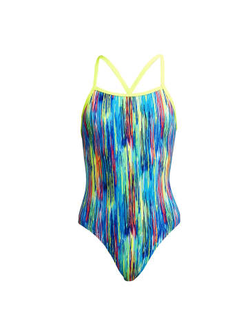 Funkita Badeanzug Dripping Paint in bunt