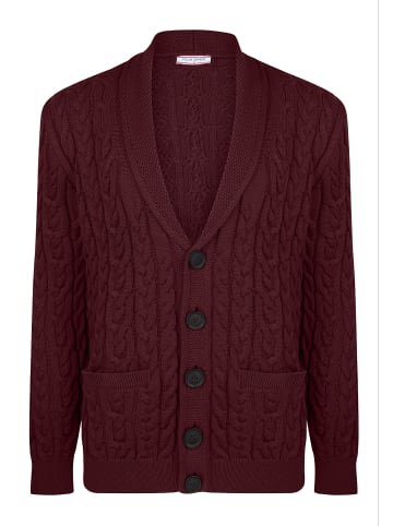 Felix Hardy Strickjacke in Bordeaux