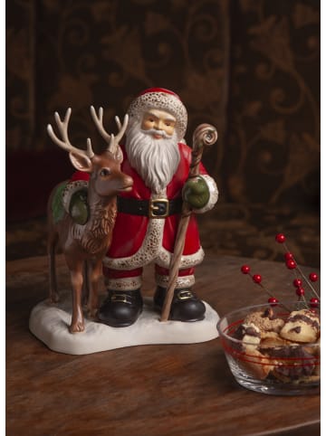 Goebel Figur " Santa und der König des Waldes " in Bunt