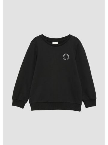 s.Oliver Sweatshirt langarm in Schwarz