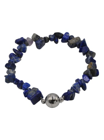Steuer Modeschmuck Metall in blau