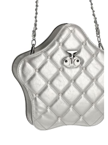 myMo Women Satchel in Silver