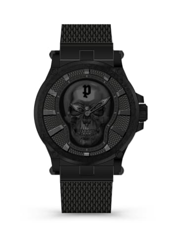 Police Analog-Armbanduhr VERTEX in schwarz