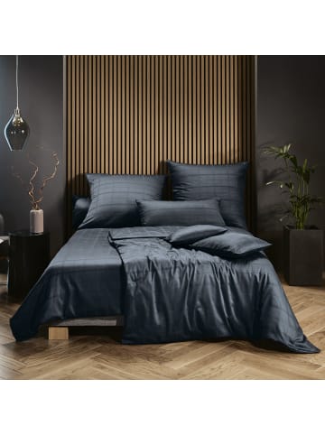 Erwin Müller Mako-Damast Kissenbezug Passau in anthrazit