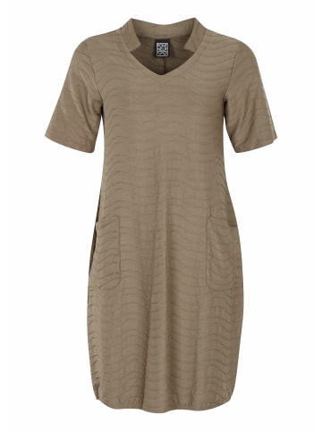 PONT NEUF Jerseykleid Demeka in Khaki