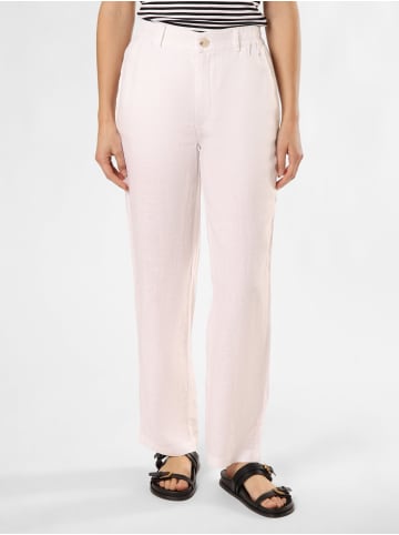 FYNCH-HATTON Leinenhose in weiß