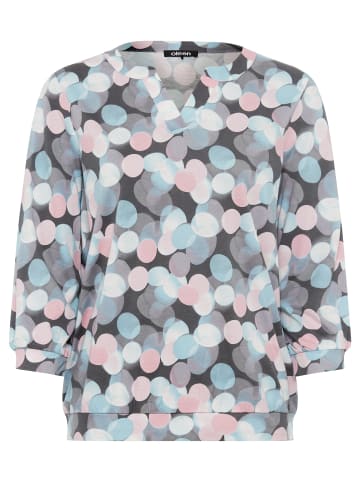 Olsen Shirt Clara in grau mehrfarbig - 0001