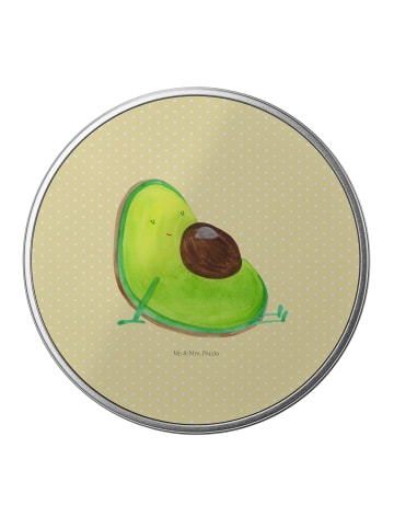 Mr. & Mrs. Panda Aufbewahrungsbox Avocado Schwangerschaft ohne S... in Gelb Pastell