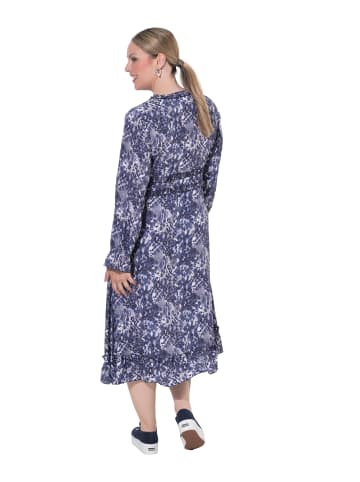 Midikleid in dunkelblau