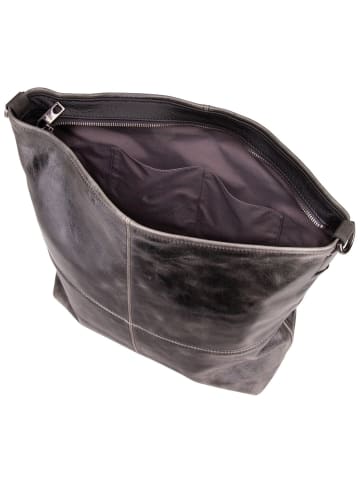 LIEBESKIND BERLIN Handtasche LK 204 Archive Lack M in Dark Stone