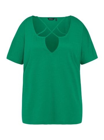 Ulla Popken Shirt in smaragdgrün