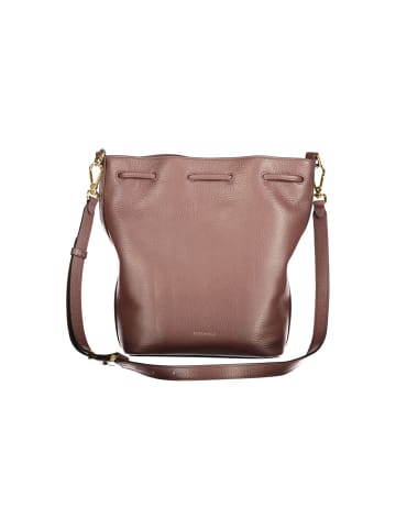 COCCINELLE Braun Damen mit Drawstring Twist Closure und Pocket Tasche aus Leder