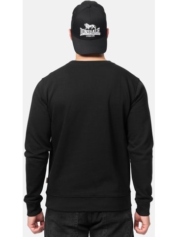 Lonsdale Pullover "Lympstone" in Schwarz