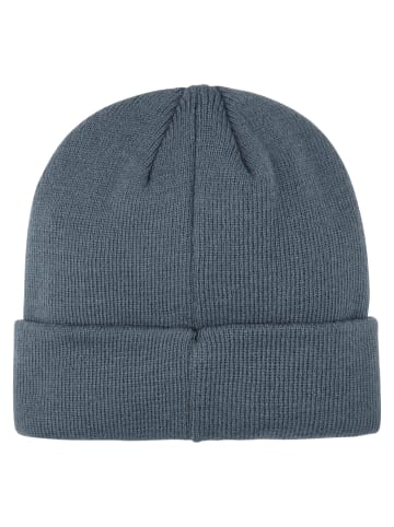 Petrol Industries Logo-Strickbeanie Steelpoint in Blau