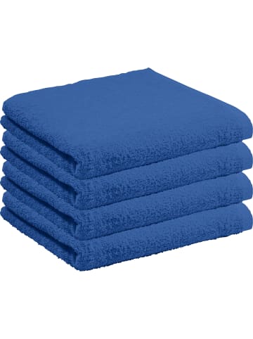 REDBEST Frottier Duschtuch 4er-Pack Oceanside in royalblau