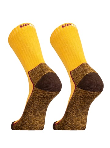 UphillSport Wander-Socke 'SAANA' 2er Pack in Yellow