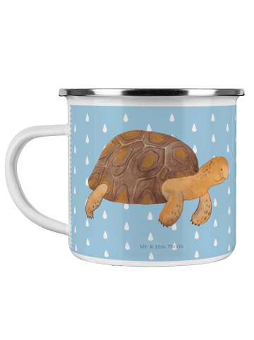 Mr. & Mrs. Panda Teetasse Schildkröte MHerzieren ohne Spruch in Blau Pastell