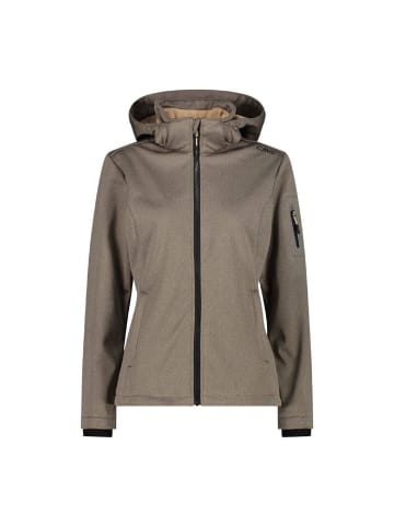 cmp Fleecehoodie, Fleecejacke WOMAN JACKET ZIP HOOD in Beige