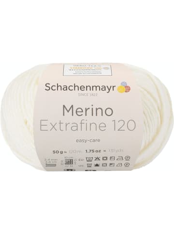 Schachenmayr since 1822 Handstrickgarne Merino Extrafine 120, 50g in Cream