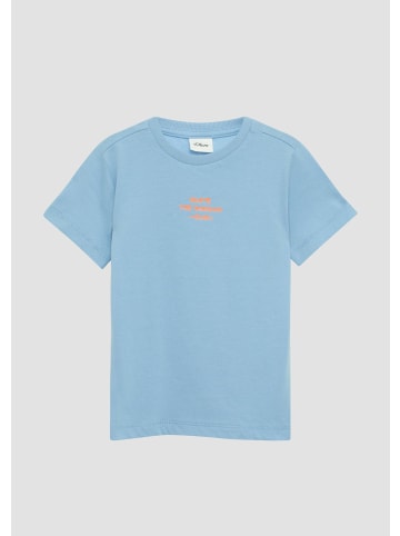 s.Oliver T-Shirt in 5312_himmelblau
