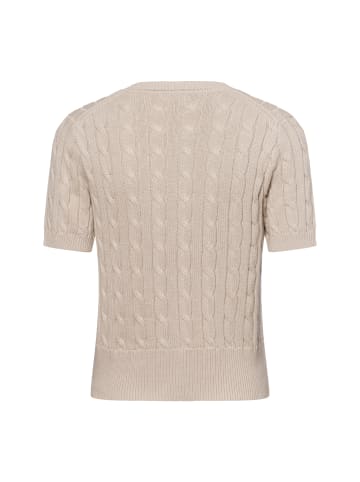 Marie Lund Strickjacke in kitt - 0002