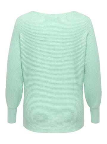 ONLY Carmakoma Strickpullover in Lichen
