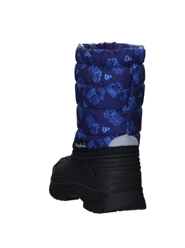 Playshoes Winter-Bootie Verkehr in Marine