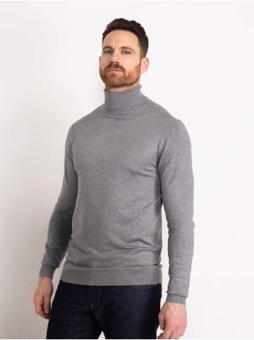 Petrol Industries Essential Rollkragenpullover in Schwarz