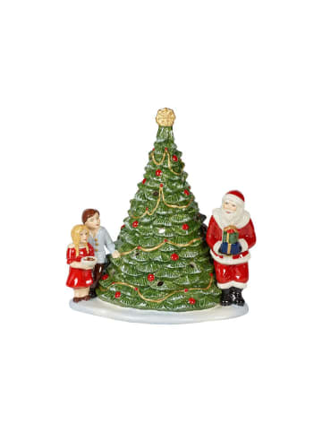 Villeroy & Boch Dekofigur Santa am Baum Christmas Toys in in bunt