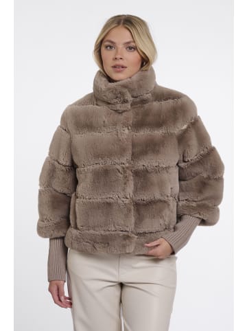 RINO&PELLE Jacke Feline in taupe