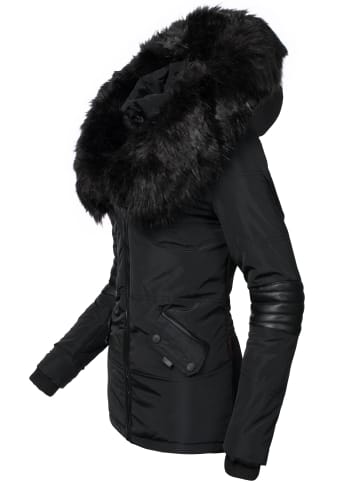 Navahoo Winterjacke Nirvana in Schwarz