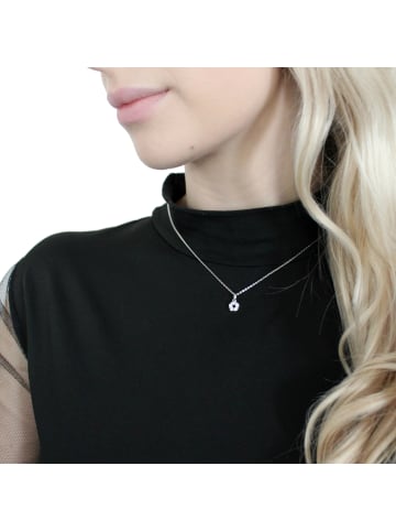 Amor Kette mit Anhänger Silber 925, rhodiniert in Silber