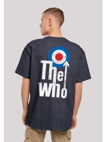 F4NT4STIC Oversize T-Shirt The Who Rock Band in marineblau