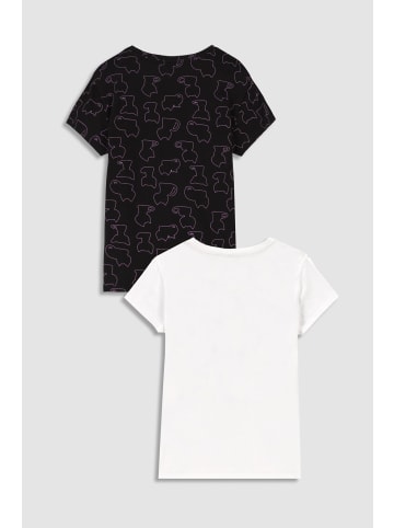 MOKIDA Kurzarmshirt 2er-Pack in bunt