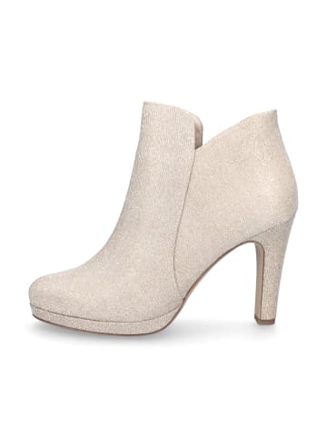 Tamaris Stiefelette in beige Glitzer