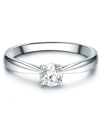 Trilani Ring Sterling Silber Zirkonia in silber