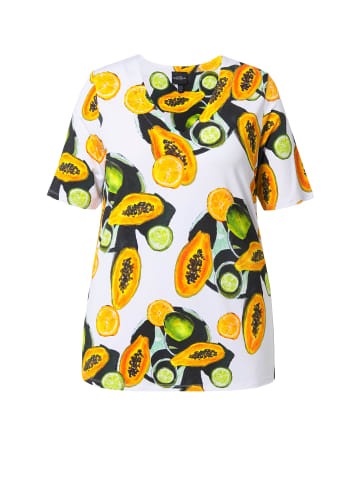 Ulla Popken Shirt in schneeweiß