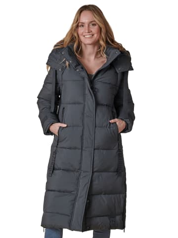 ZHRILL Damen Multi Funktions Mantel ZHISI MAX in Anthrazit