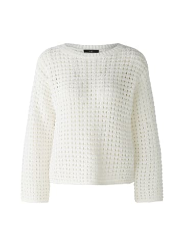 Oui Pullover reine Baumwolle in cloud dancer