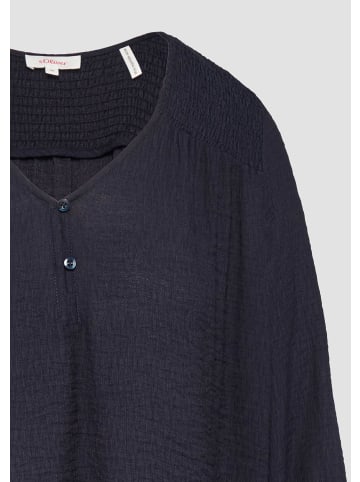 s.Oliver Bluse langarm in Blau