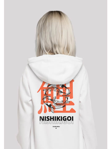 F4NT4STIC Hoodie Nishikigoi in weiß